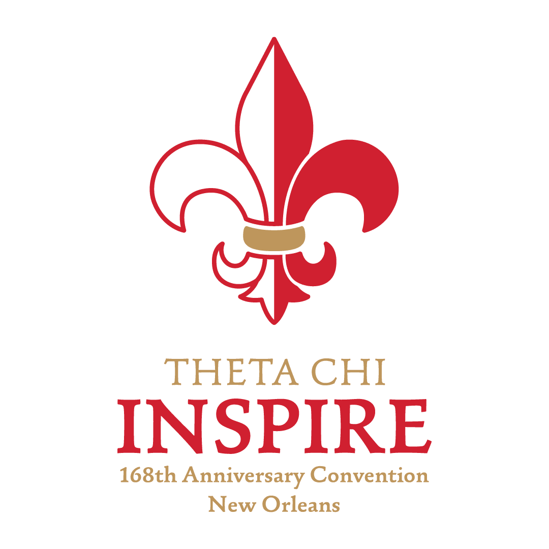 Theta Chi 168th Anniversary Convention logo, New Orleans