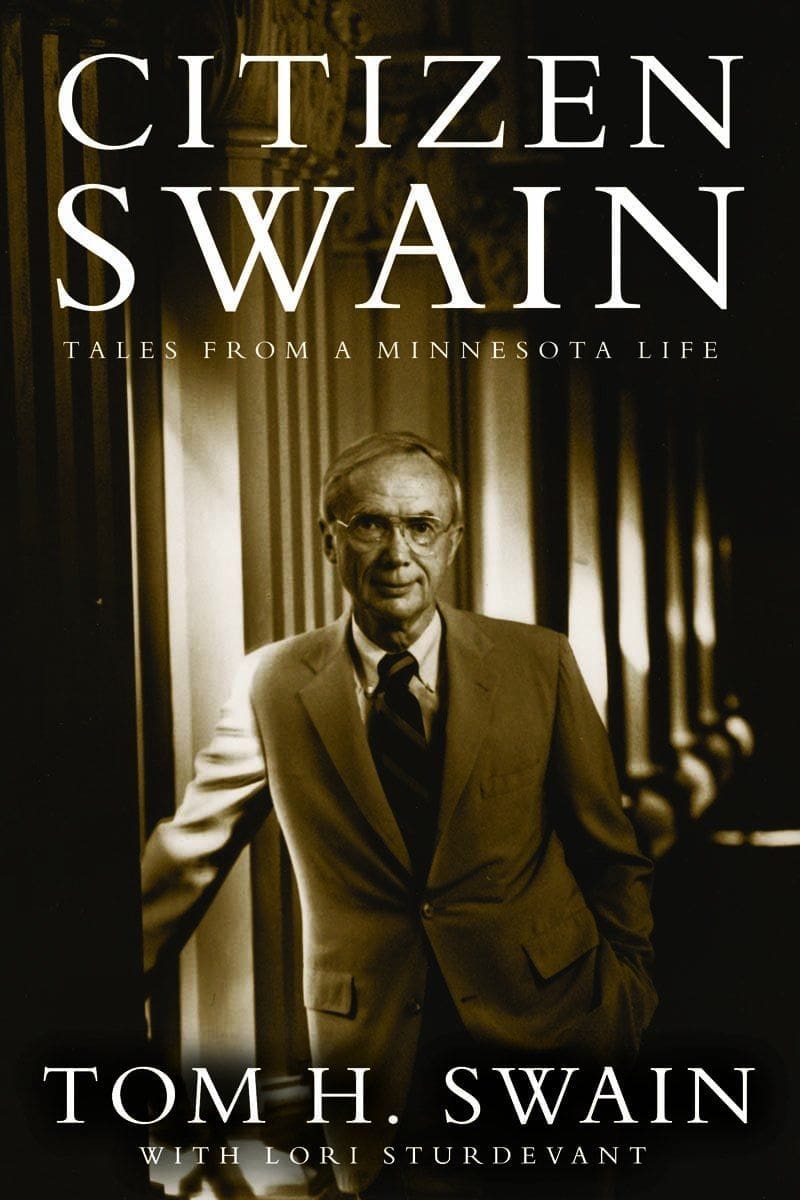 Book cover of "Swain: Tales from a Minnesota Life."