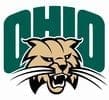 Ohio University Bobcats logo with fierce wildcat design.