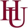 HU logo in maroon and white colors.