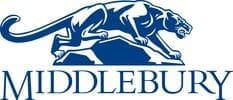 Middlebury College logo featuring a panther silhouette.