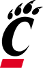 University of Cincinnati bearcat logo design.