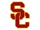 USC Trojans logo in cardinal and gold colors.