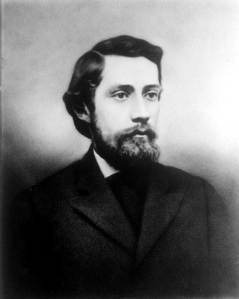 Portrait of a 19th-century man with a beard.