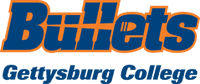 Gettysburg College Bullets logo design.