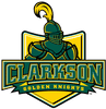 Clarkson Golden Knights logo featuring a knight.