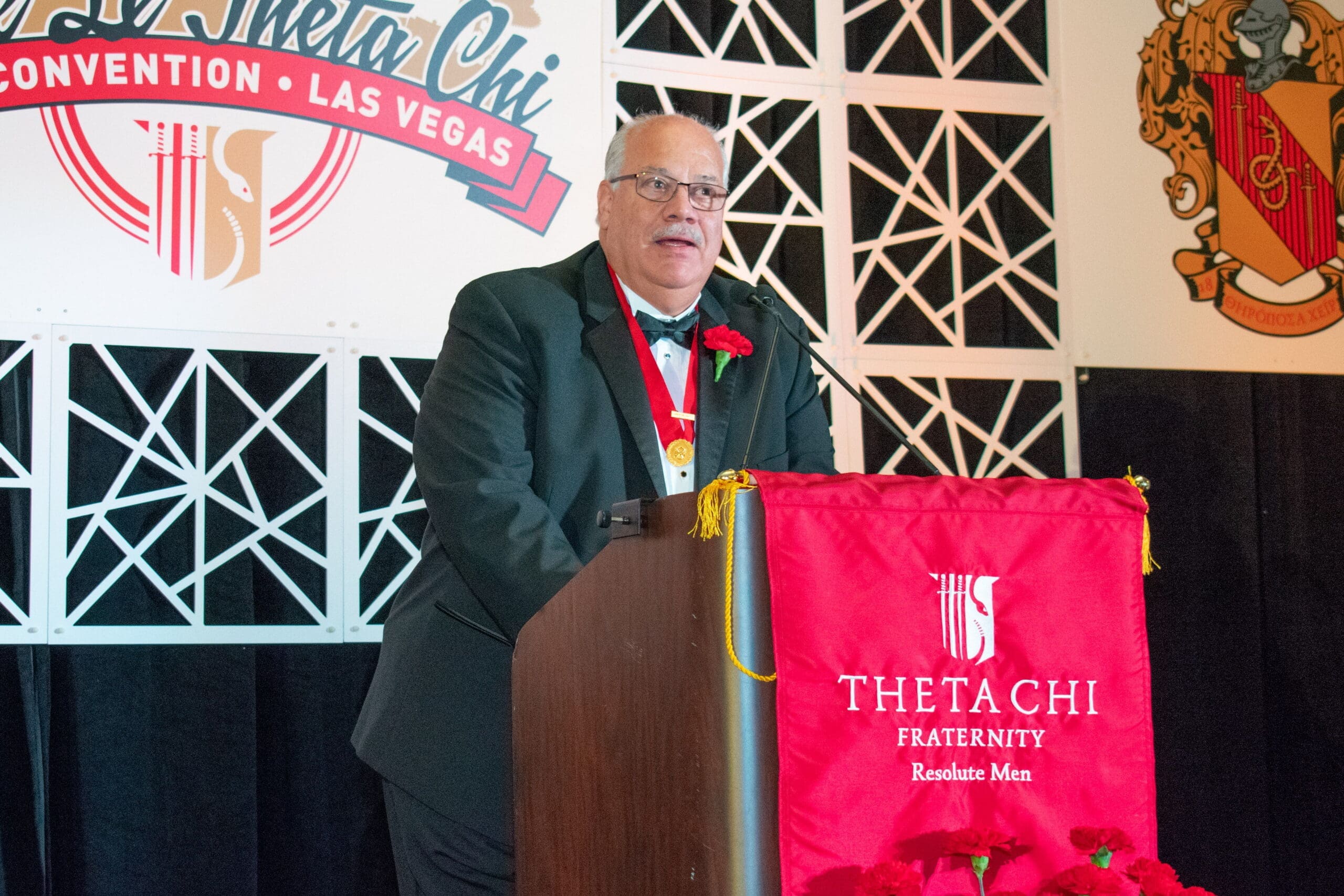 DSA 2018 - Kirby Montgomery Speaker at Theta Chi Fraternity event in Las Vegas.