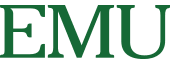 EMU logo in green color.