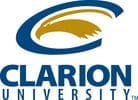 Clarion University logo featuring an eagle design.