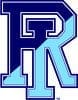 University of Rhode Island logo in blue and white.