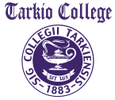 Tarkio College logo with established date 1883.