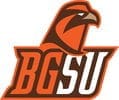 BGSU logo featuring a falcon design.