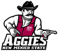 New Mexico State Aggies mascot logo illustration