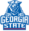 Georgia State University logo featuring a panther.