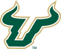University of South Florida logo with bull symbol.