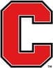 Cleveland baseball team logo in red and black.