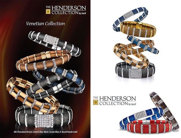Venetian Collection bracelets showcasing various colors and styles.