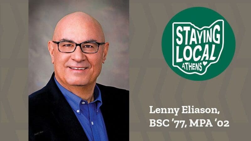 Lenny Elias, BSC '77, professional portrait.