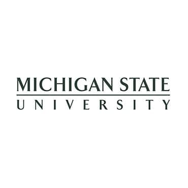 Michigan State University logo design.