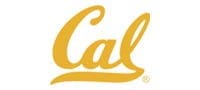 Cal logo in bold yellow lettering.