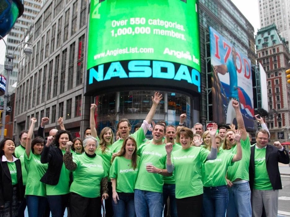 Angie's on NASDAQ Angie's on NASDAQ