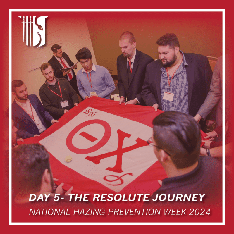 Participants engaging in National Hazing Prevention Week 2024.