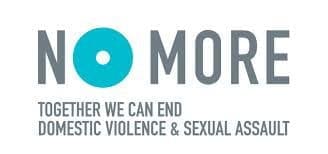 NO MORE campaign against domestic violence and sexual assault.