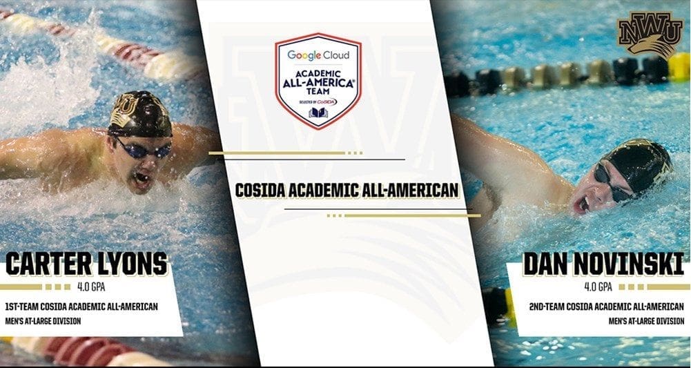 Cosida Academic All-American Team announcement graphic.