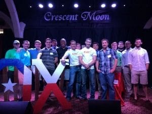 Group photo at Crescent Moon event in Texas.
