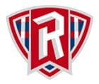 Red and blue shield logo with letter R.