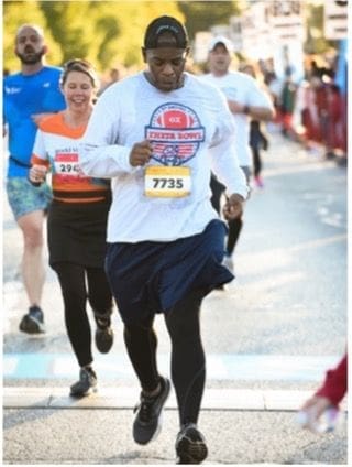 Dr. Rogers running a 5K Dr. Rogers running a 5K