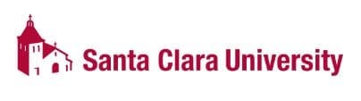 Santa Clara University logo with building icon.