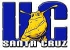 UC Santa Cruz logo featuring a yellow slug.
