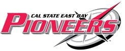 Cal State East Bay Pioneers logo design.