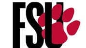 FSU logo with a paw print design.