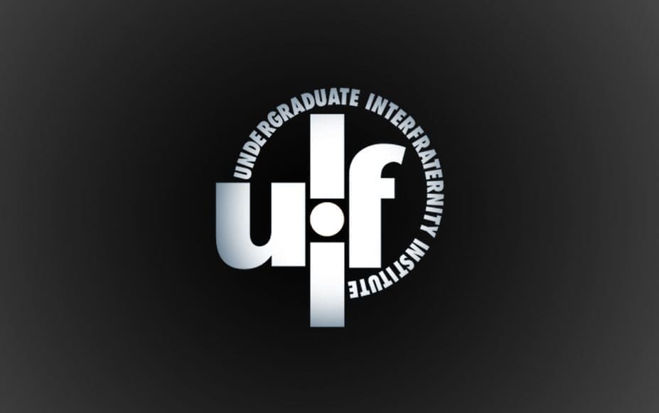Undergraduate Interfraternity Institute logo on black background.
