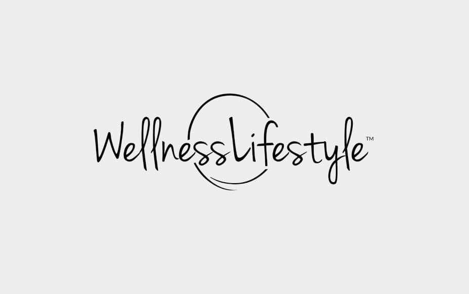 Wellness Lifestyle brand logo design.