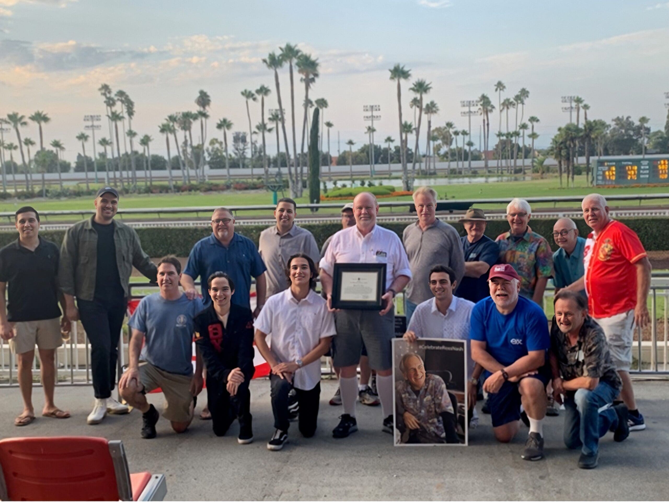 Presentation of Brother Fine's Award Presentation of Brother Fine's Award