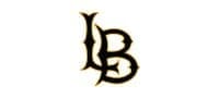 Stylized LB logo design on a white background.