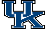 University of Kentucky logo in blue and white.