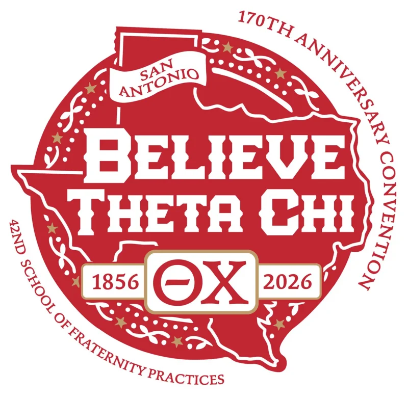 Believe Theta Chi 170th Anniversary Convention Logo