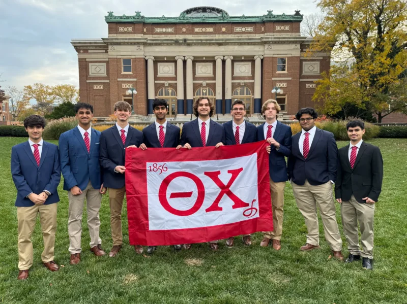 nine new brothers at the University of Illinois