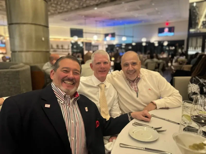International Counselor Rich Santoriello, Matt Bryne (1986), Ray Menna (1988)