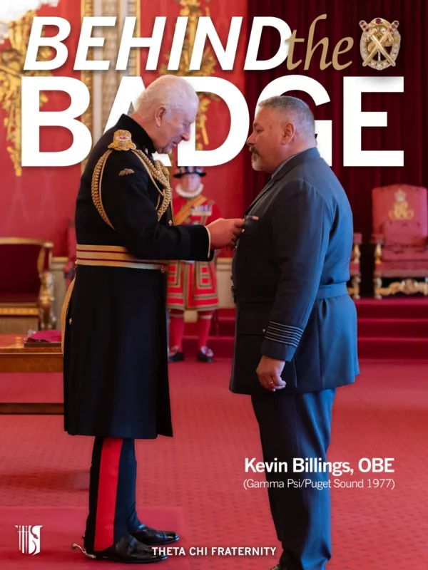 Behind the Badge, Kevin Billings, OBE