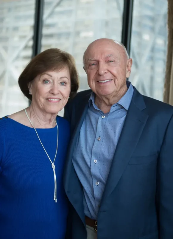 Paul D. Schrage and his wife