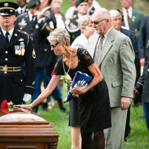 Alan's funeral service