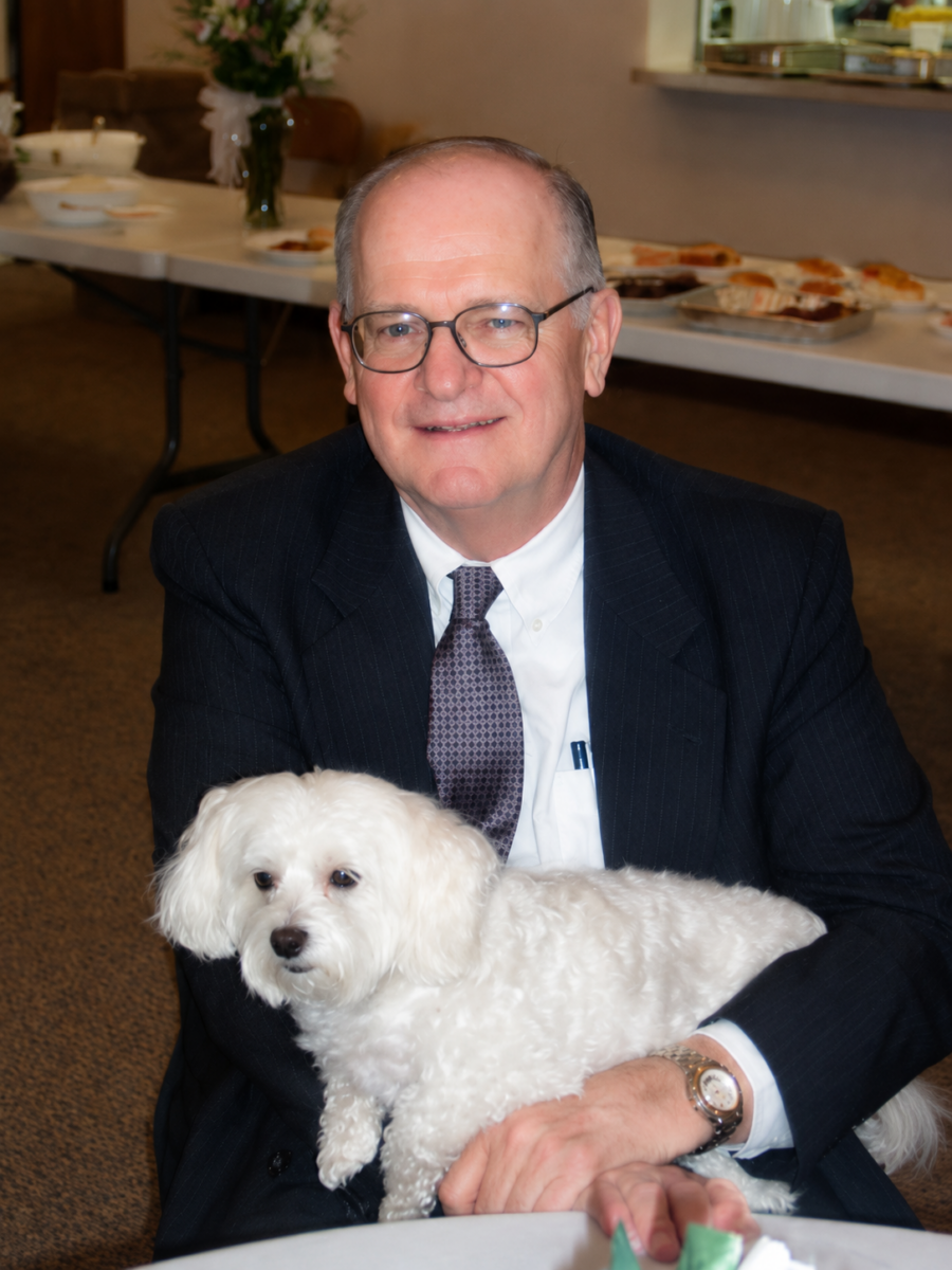 Dick McCauley sitting in 2010.