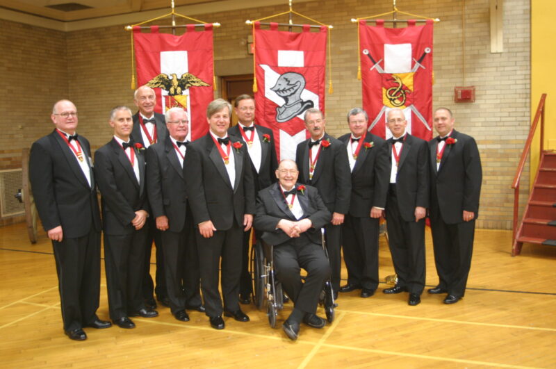 McCauley with NBT at the 150th Anniversary Convention.