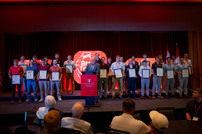 2025/2026 Chapter Achievment Award winners on stage during Convention in San Antonio